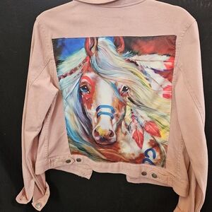 Time and Tru Blush Pink Outerwear